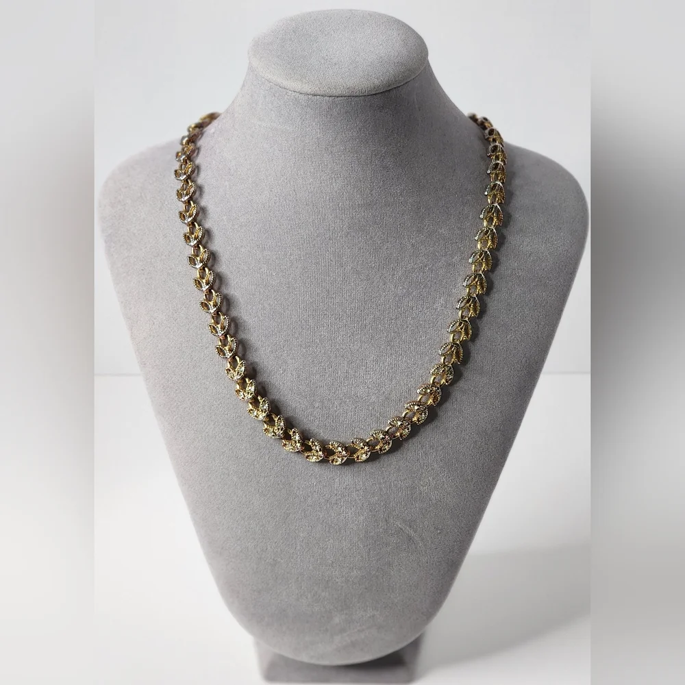 Vintage Goldtone Chain Necklace